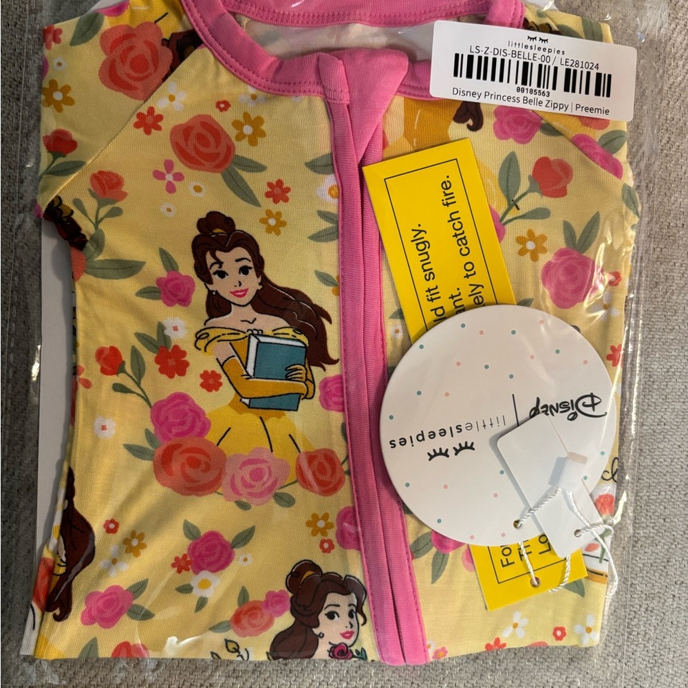 Little Sleepies Belle zippy Preemie